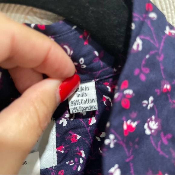 NEW MEN'S PAPER DENIM AND CLOTH LONG SLEEVE FLORAL BUTTON UP SHIRT - Picture 9 of 9